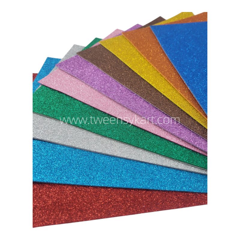 Glitter Self Adhesive Eva Foam sheets