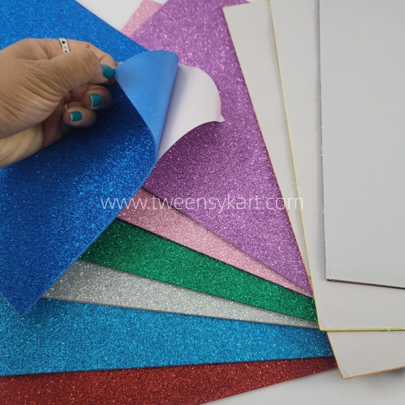 Glitter Self Adhesive Eva Foam sheets