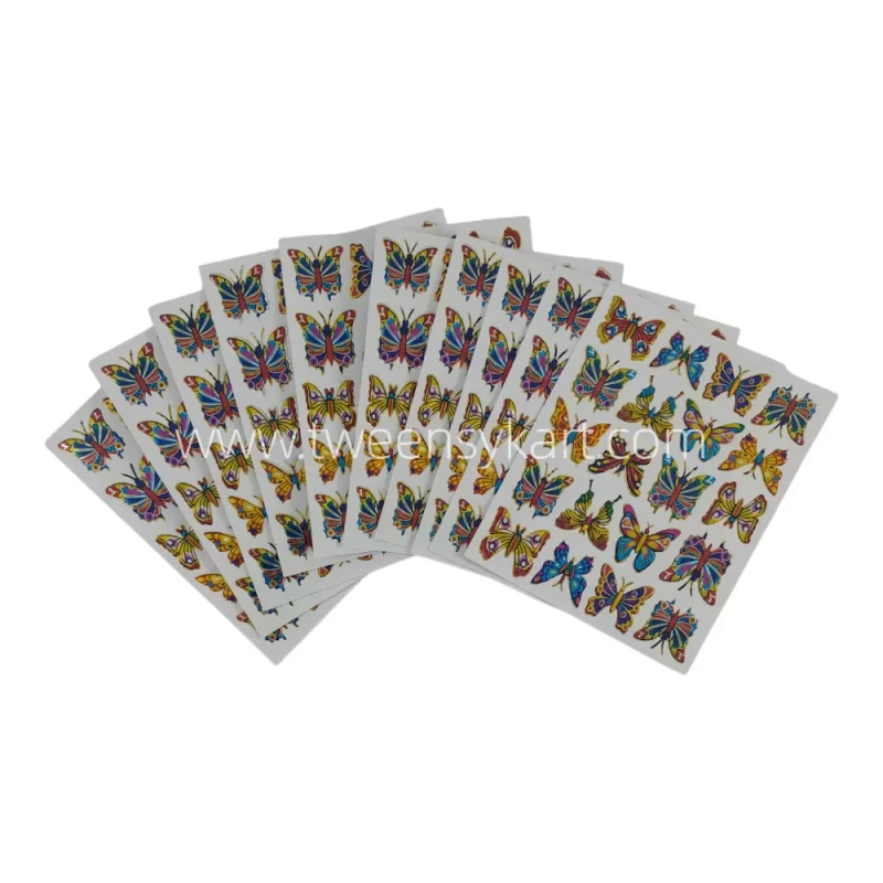 Mini Sparkle Butterfly Stickers