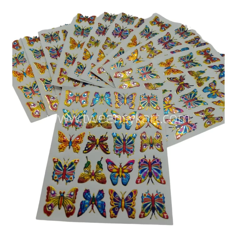 Mini Sparkle Butterfly Stickers