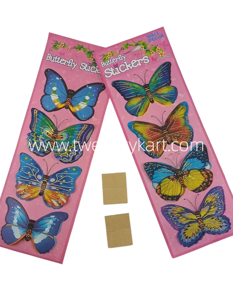 Wall Decor-Butterfly 3D Room Stickers