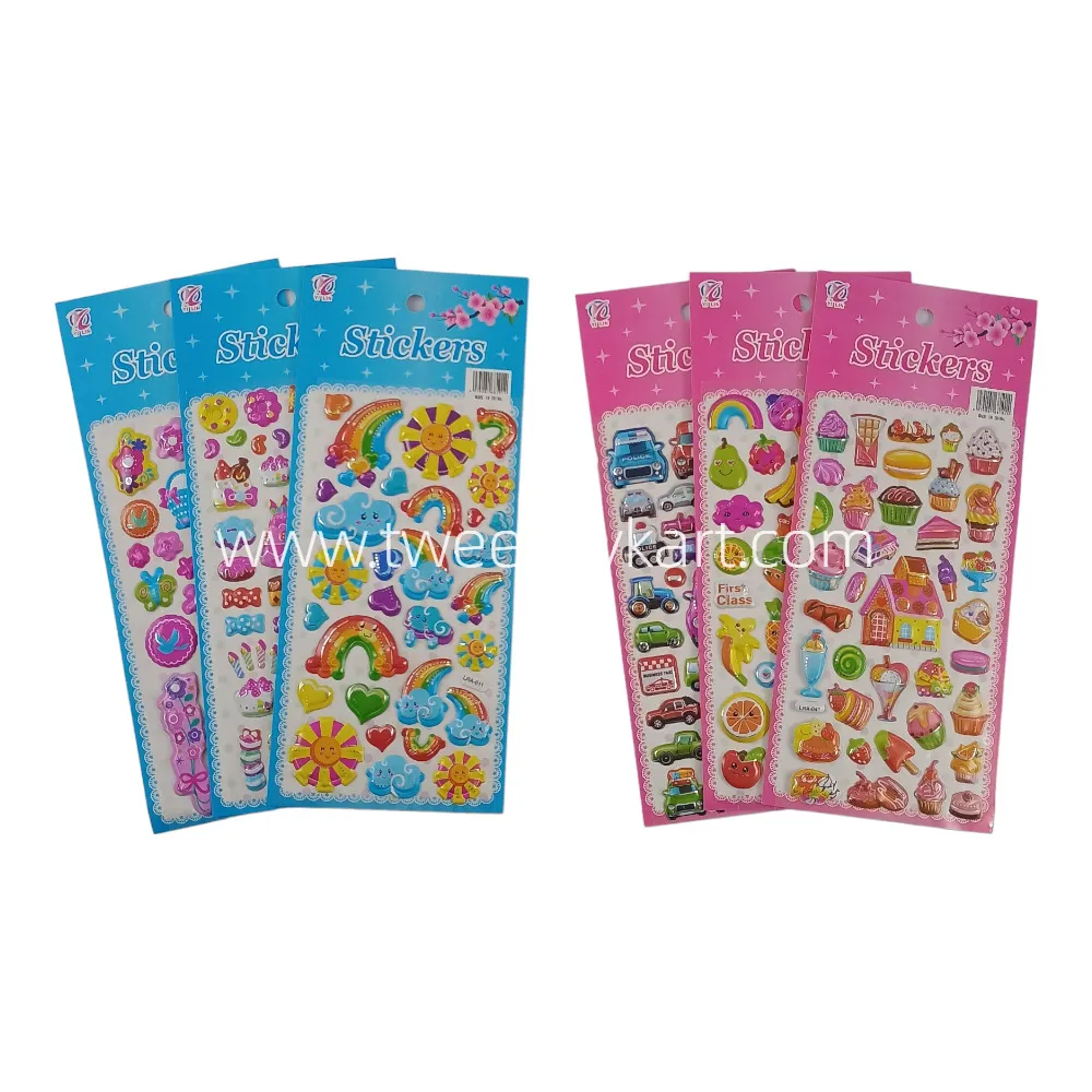 LRA-Puffy Stickers Sheets