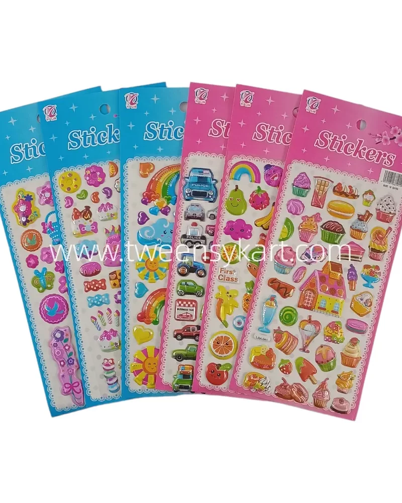 LRA-Puffy Stickers Sheets