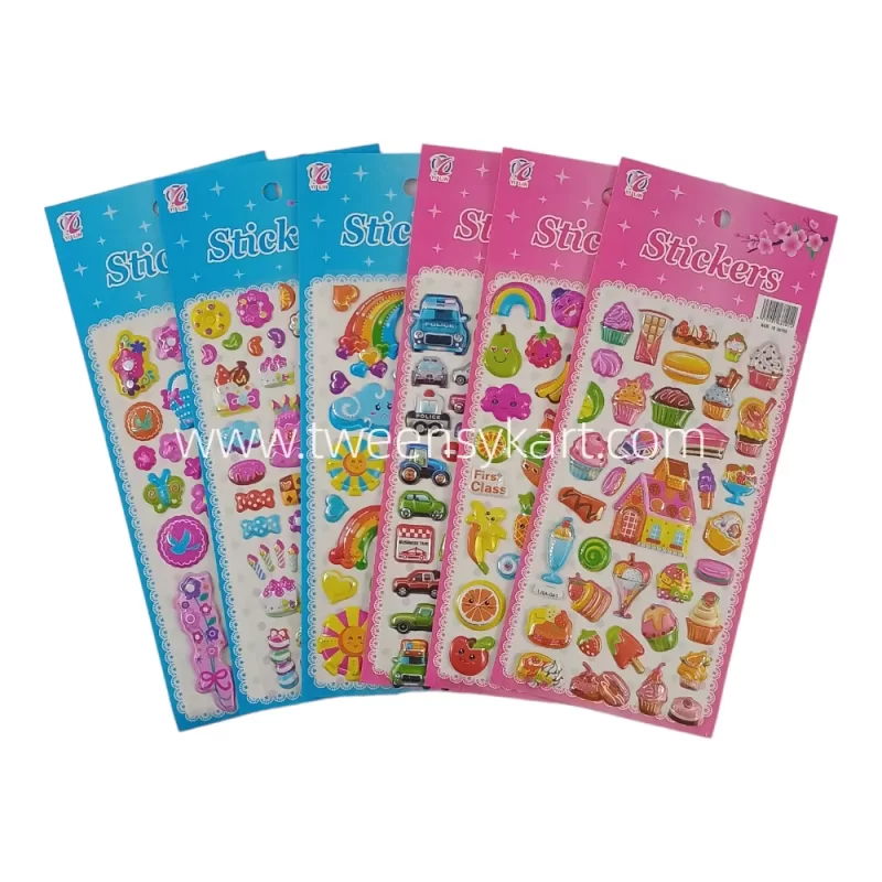 LRA-Puffy Stickers Sheets