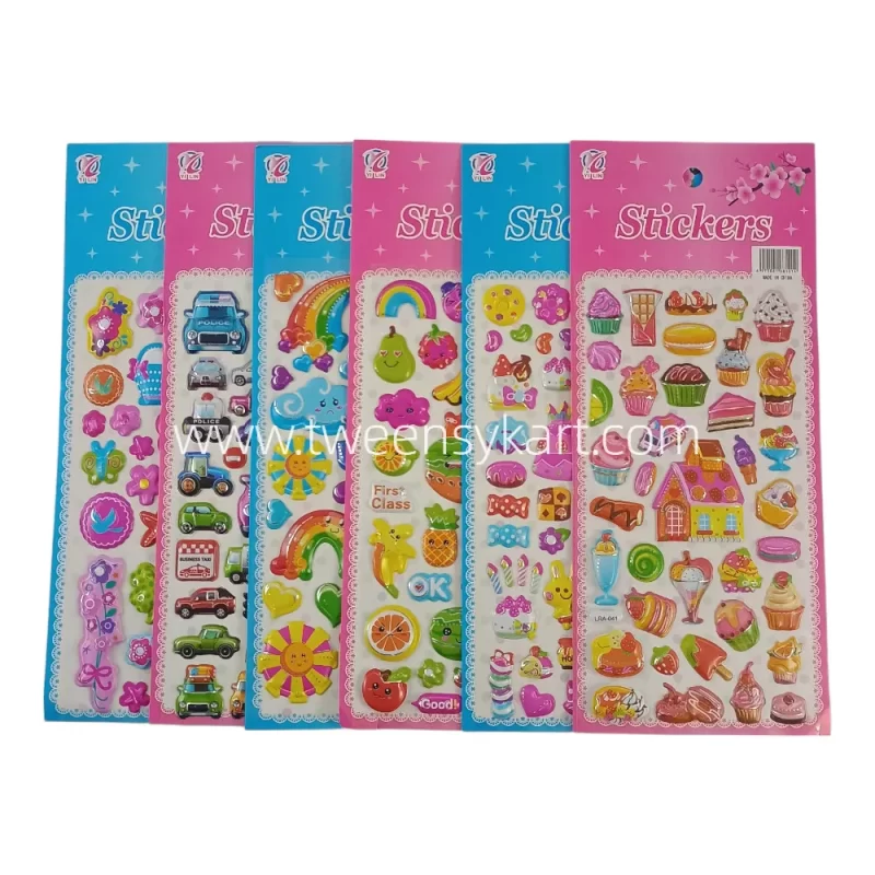 LRA-Puffy Stickers Sheets