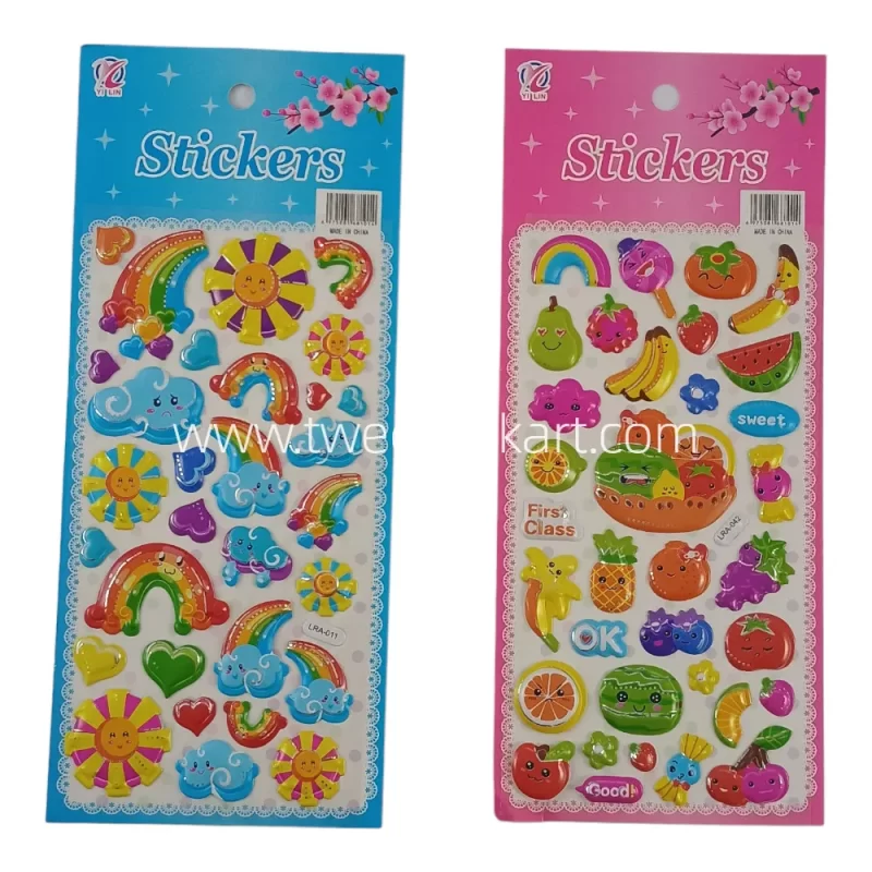 LRA-Puffy Stickers Sheets