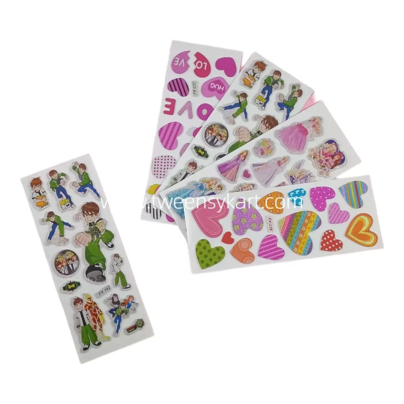 New Love Mix Colourful Foam Stickers