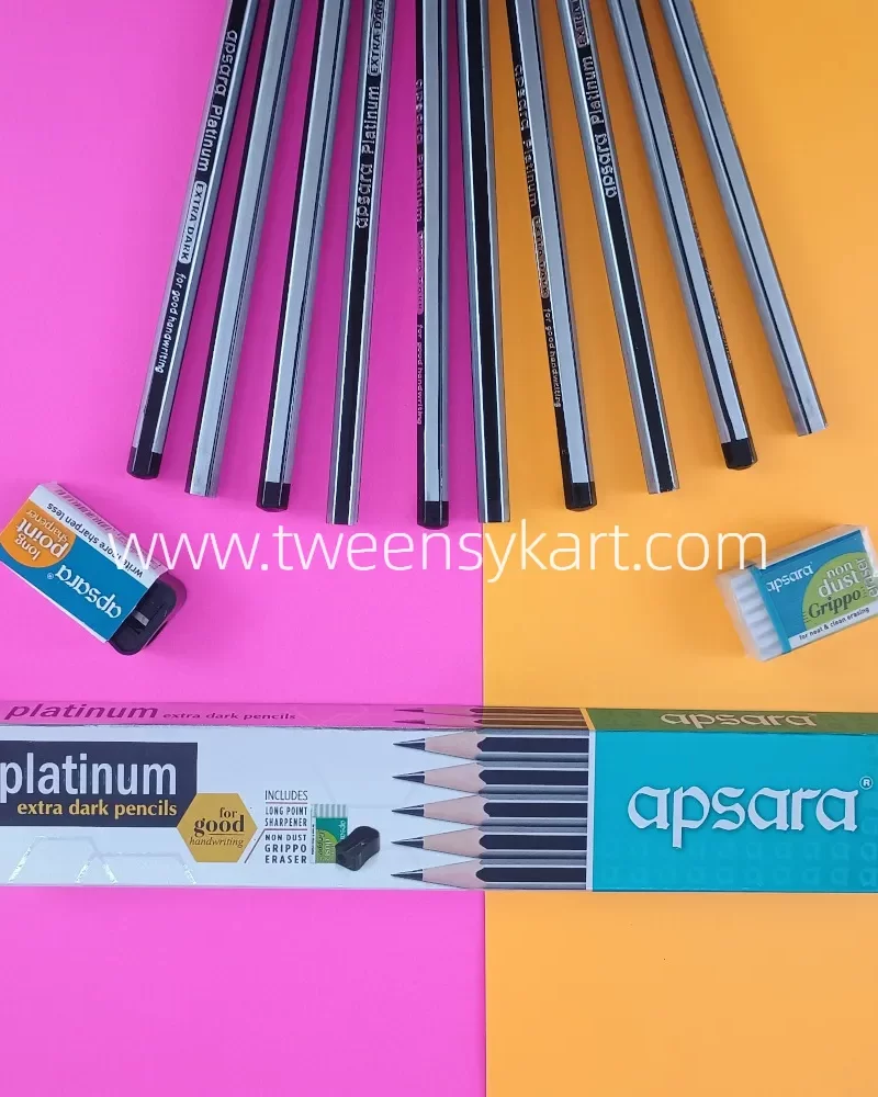 Apsara Platinum Extra Dark Pencils