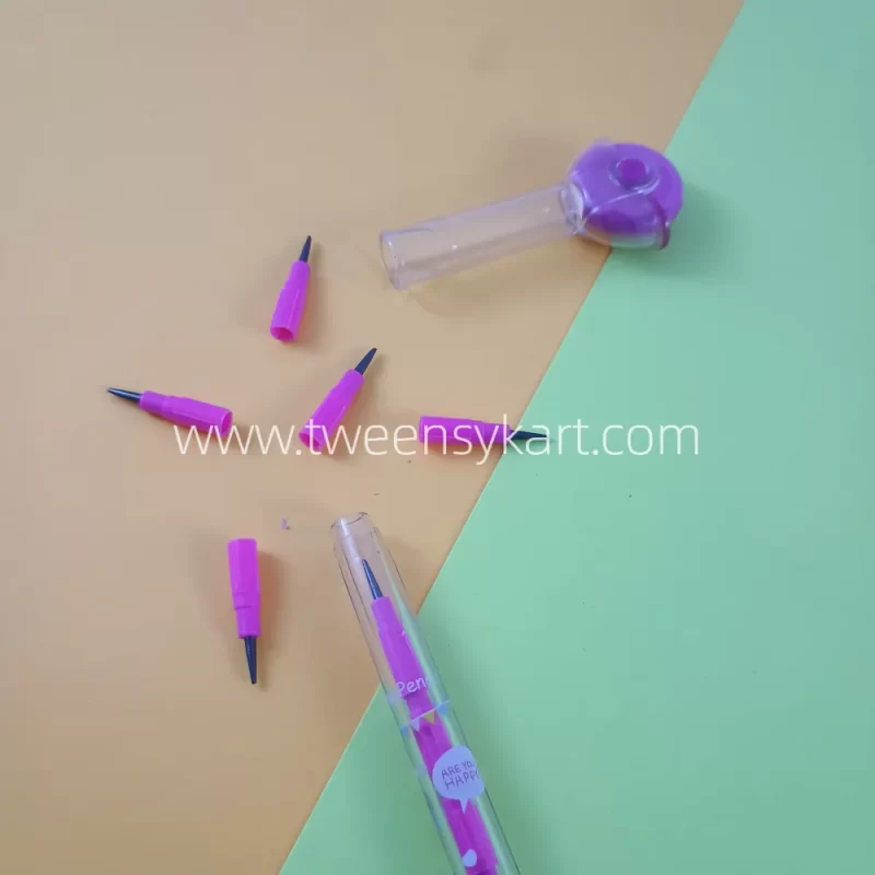 Push Pencils With Rolling Eraser