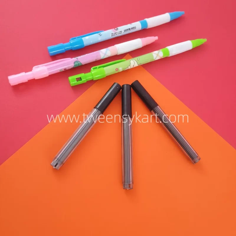 Mechanical Colourful Pencils With Lead Box