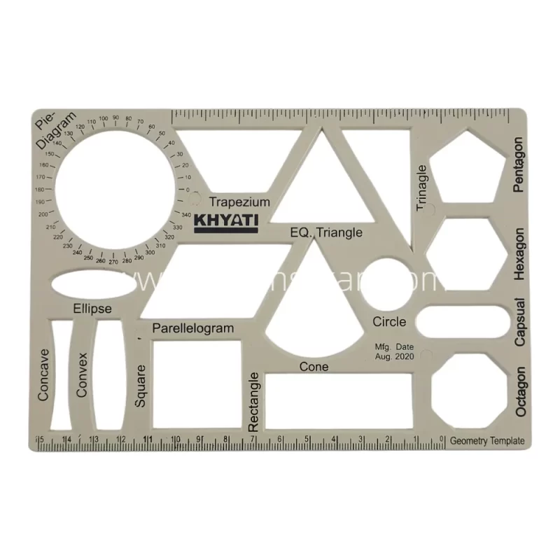 Different Shapes Stencil