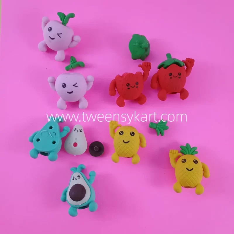 Fruit Shape Colourful Eraser