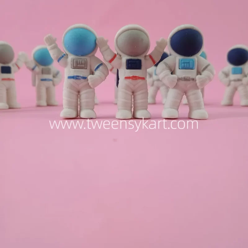 Astronaut Shape Erasers