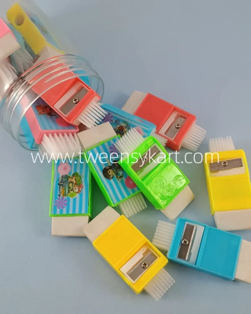 4 In 1 Design Sharpner Eraser