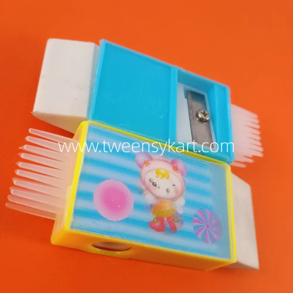 4 In 1 Design Sharpner Eraser