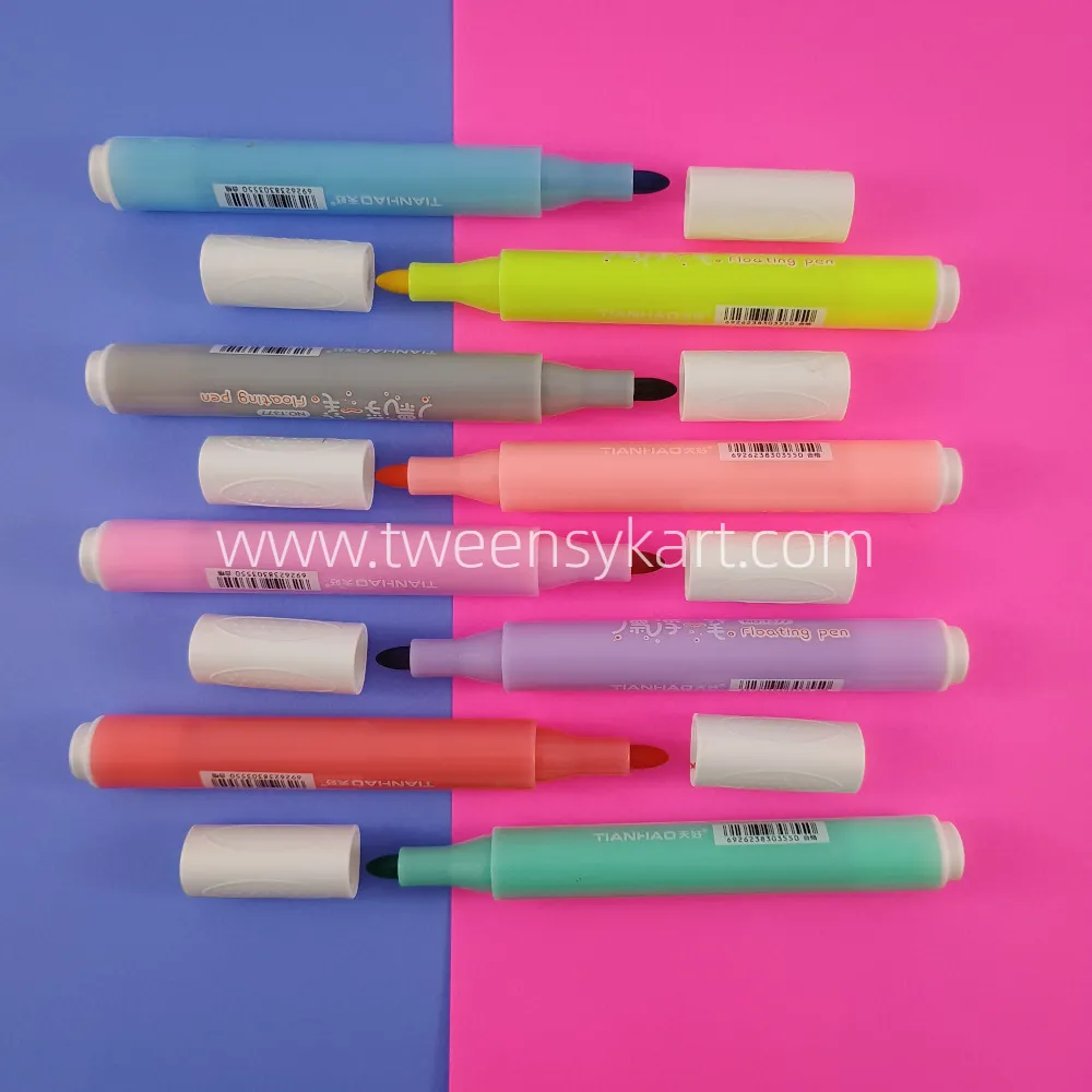 Floating Pens Plastic Box