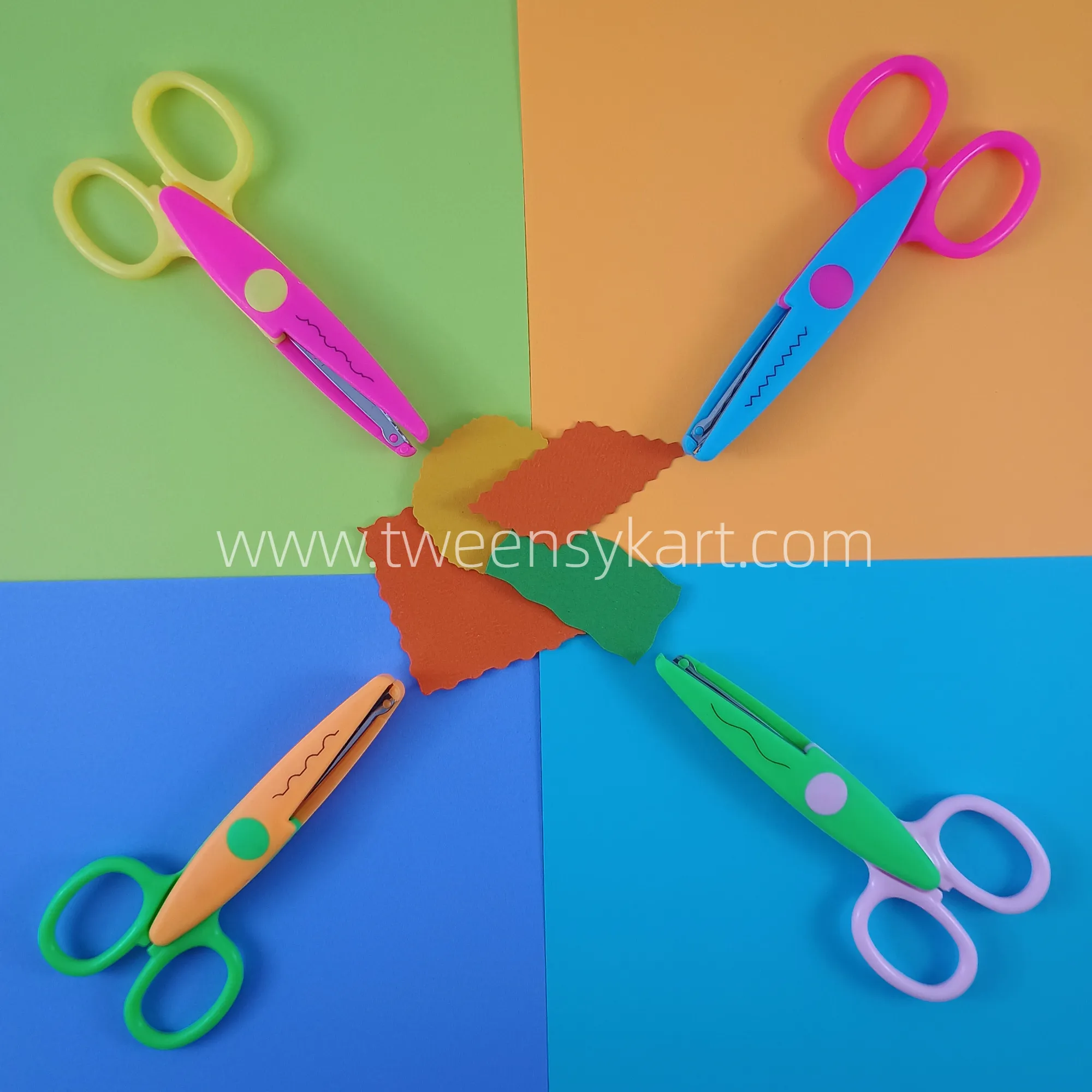 Zig Zag Scissors For Kids