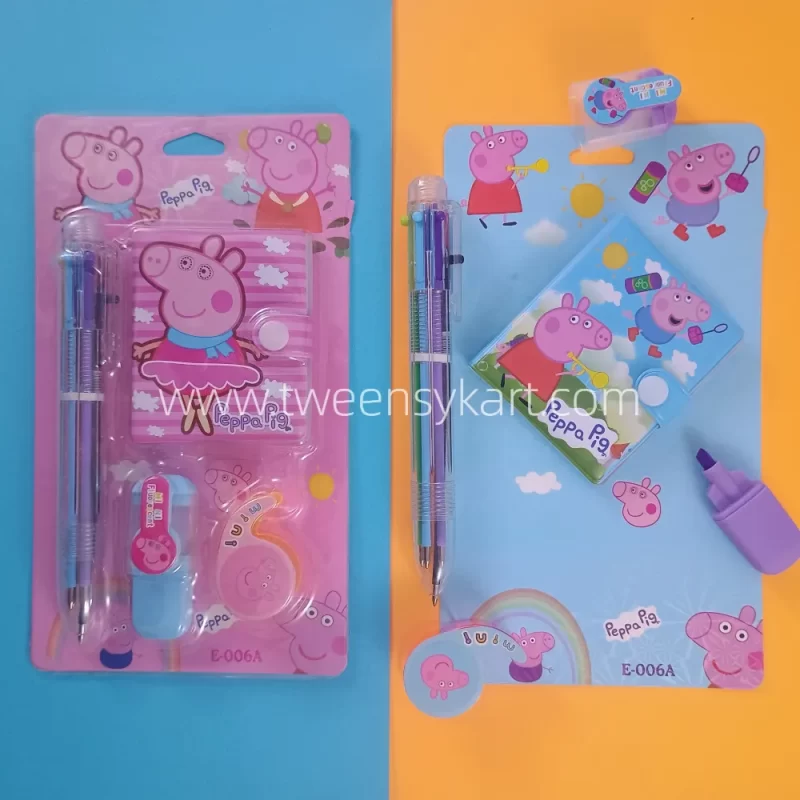 Peppa Pig Stationary Kit For Return Gift