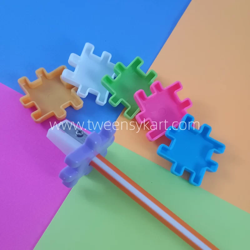 Colourful Cube Puzzle Sharpner