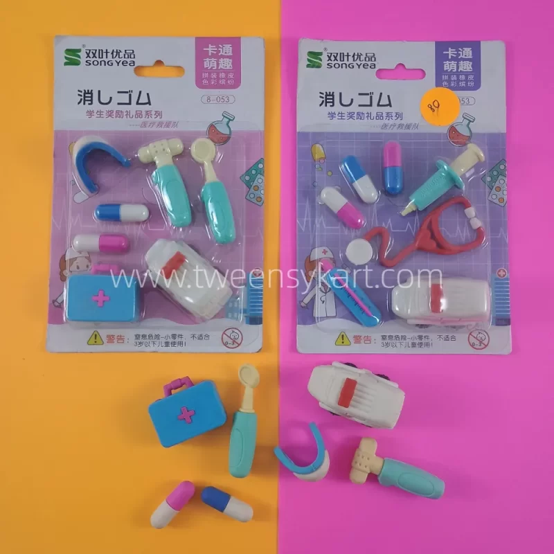 Doctor Tool Shape Eraser Kit