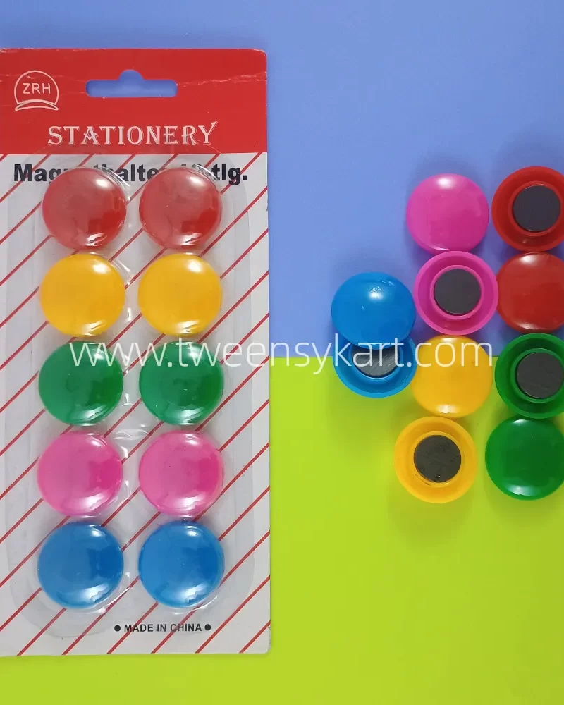 Colourful Opaque Coin Magnet