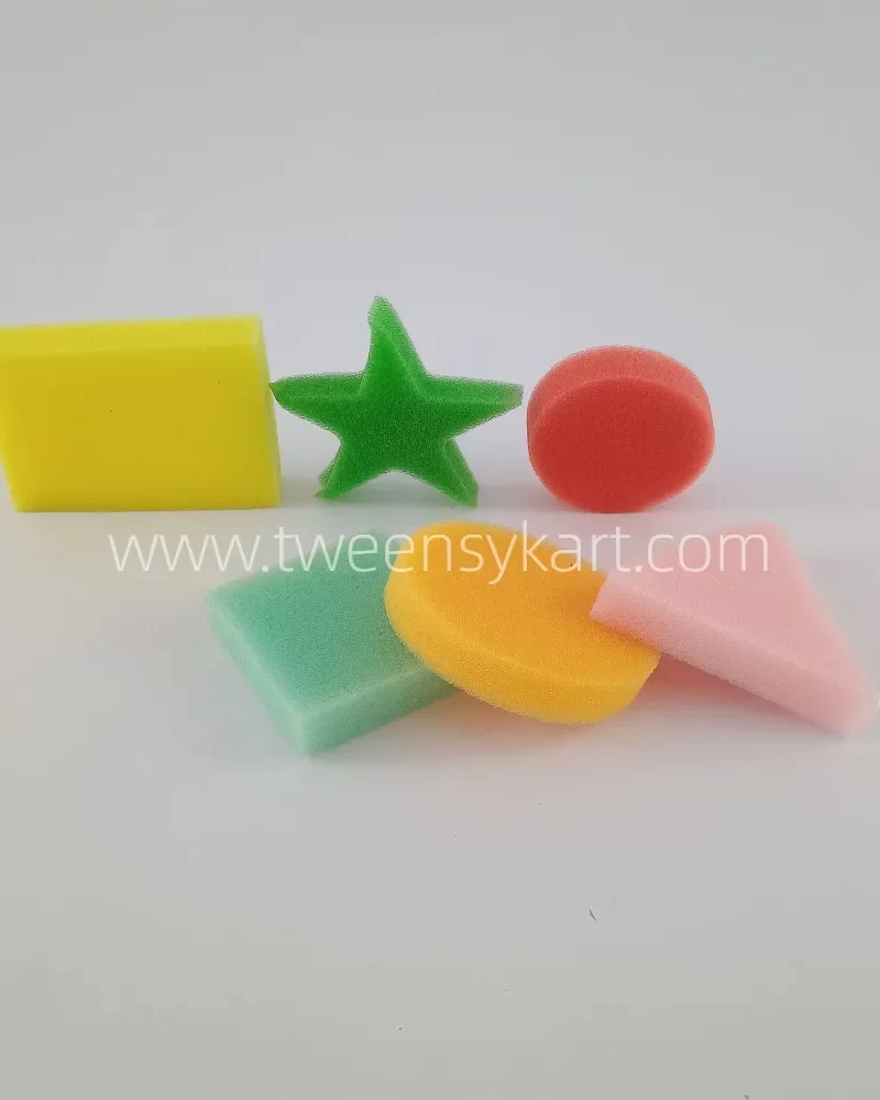 Shape Sponge Set For Painting & Dabbing