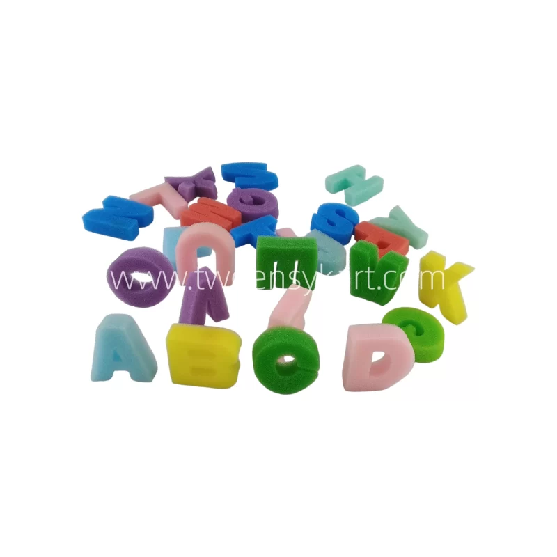 A to z Letters Sponge for Painting and Dabbing