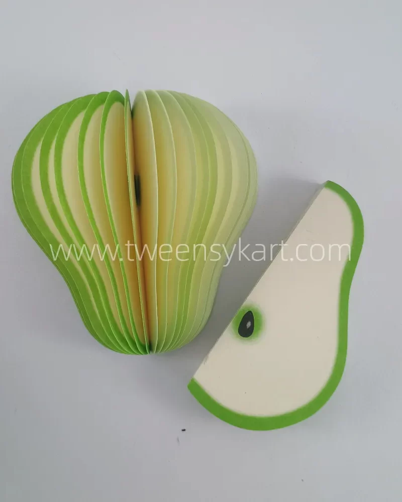 Avacado Shape Sticky Notes With Accessories