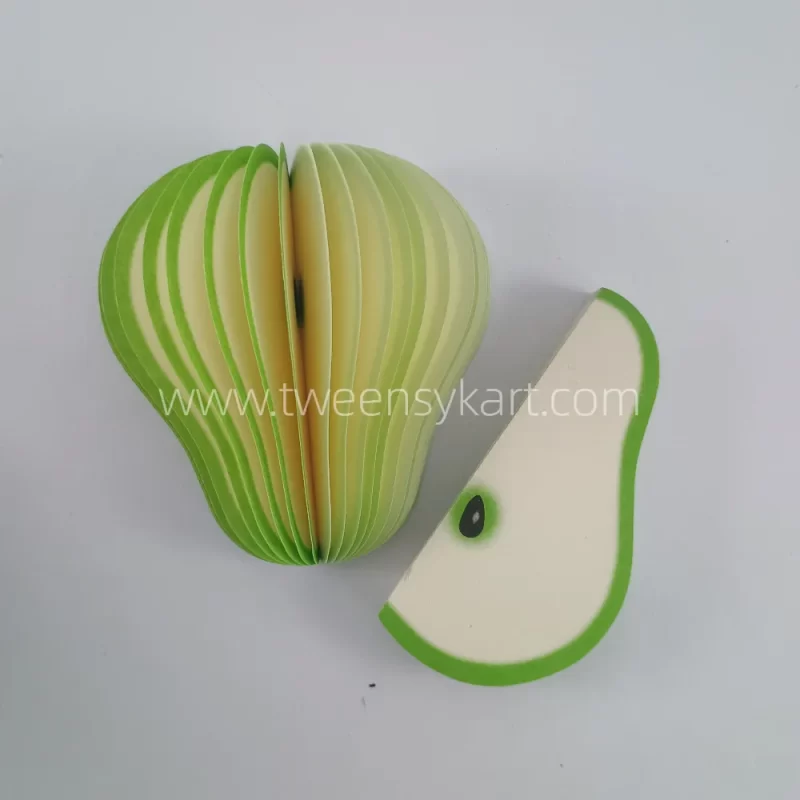 Avacado Shape Sticky Notes With Accessories