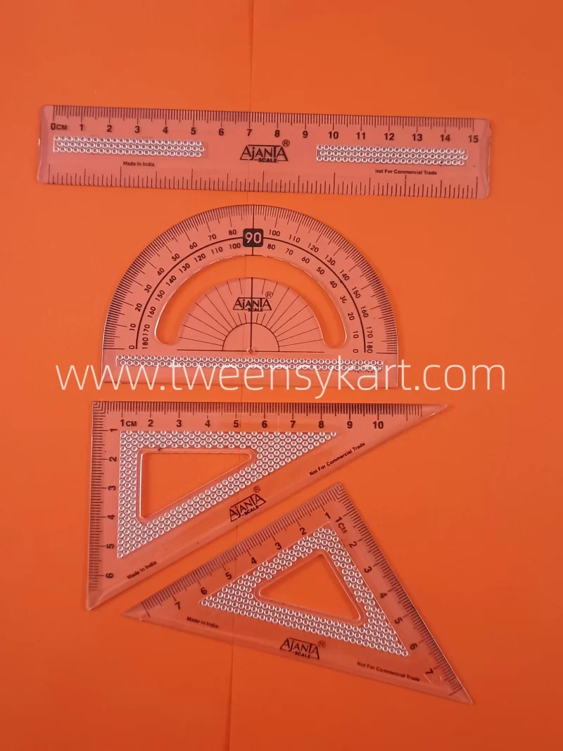 Ajanta Mathematical Stencil Scale Set