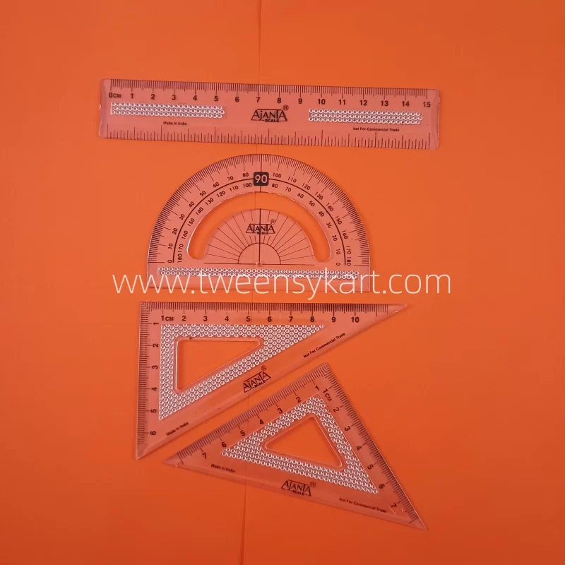 Ajanta Mathematical Stencil Scale Set