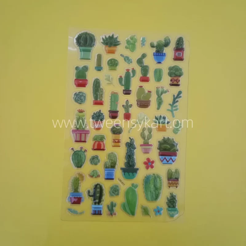 Transparent Sheet Fashion Stickers