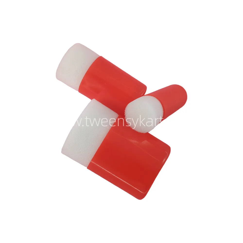 3 Pcs Sponge Dabber With Red Holders