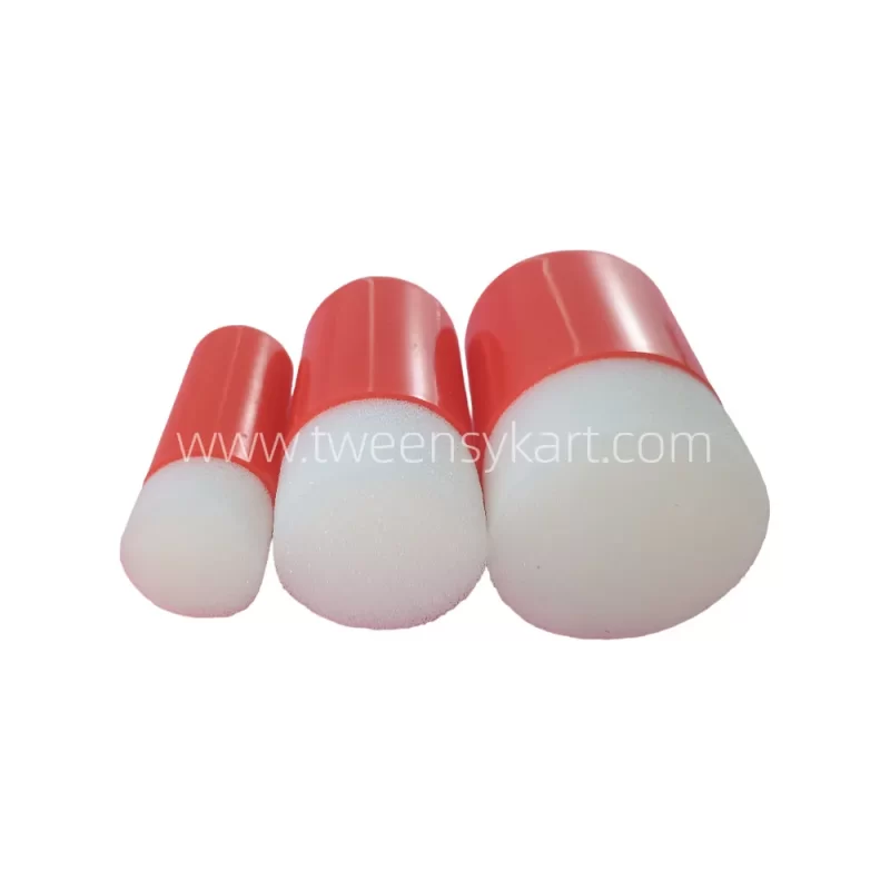 3 Pcs Sponge Dabber With Red Holders