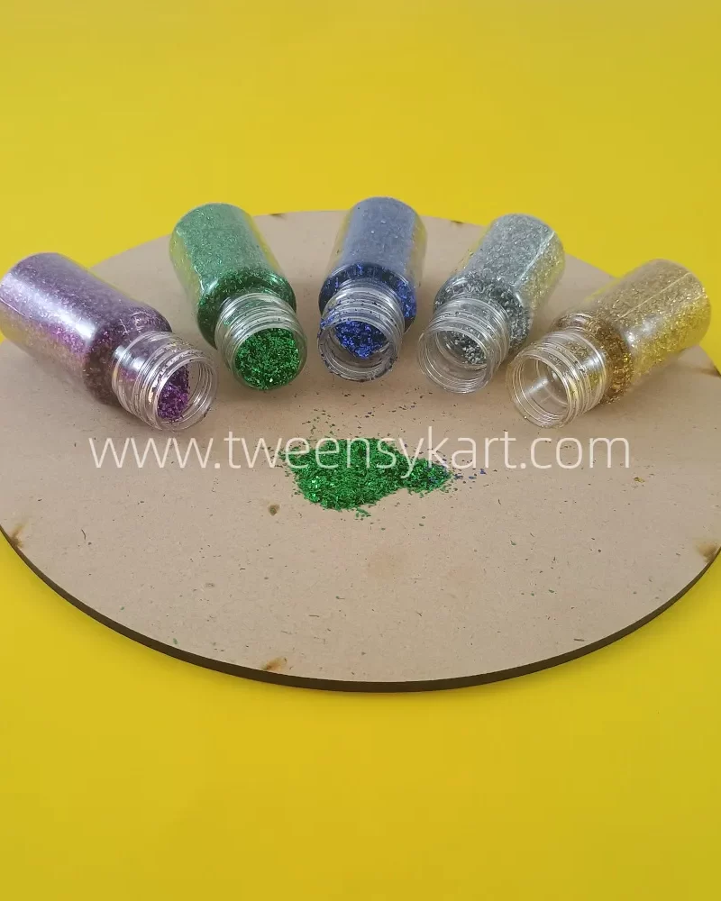 Glitter Bottles for Craft & Projects