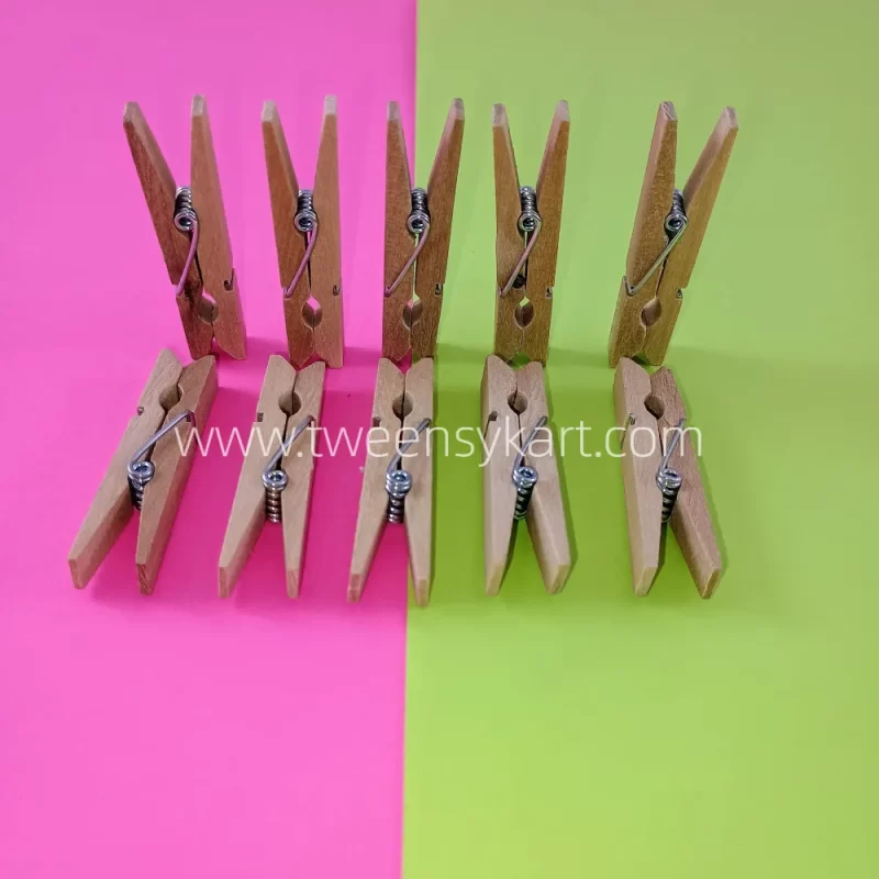 Natural Colour Pegs