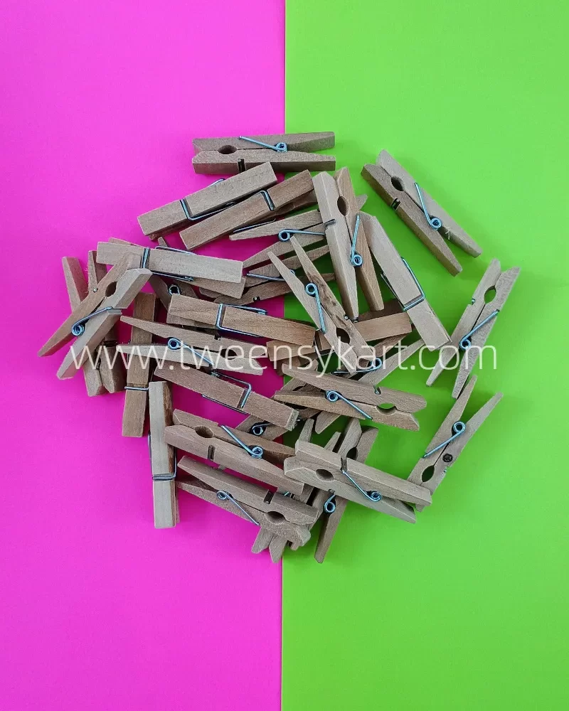 Natural Colour Pegs