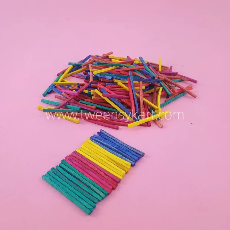 Colourful Matchsticks