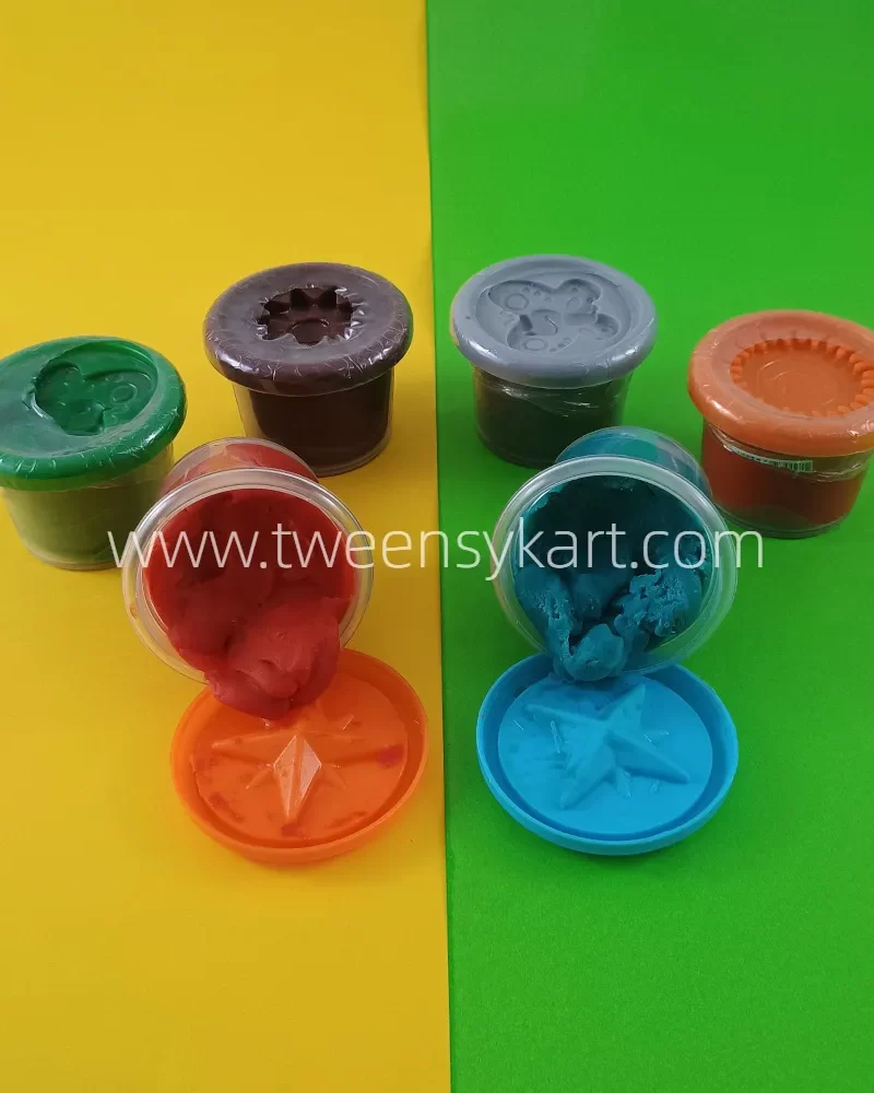 Colourful Clay Dough