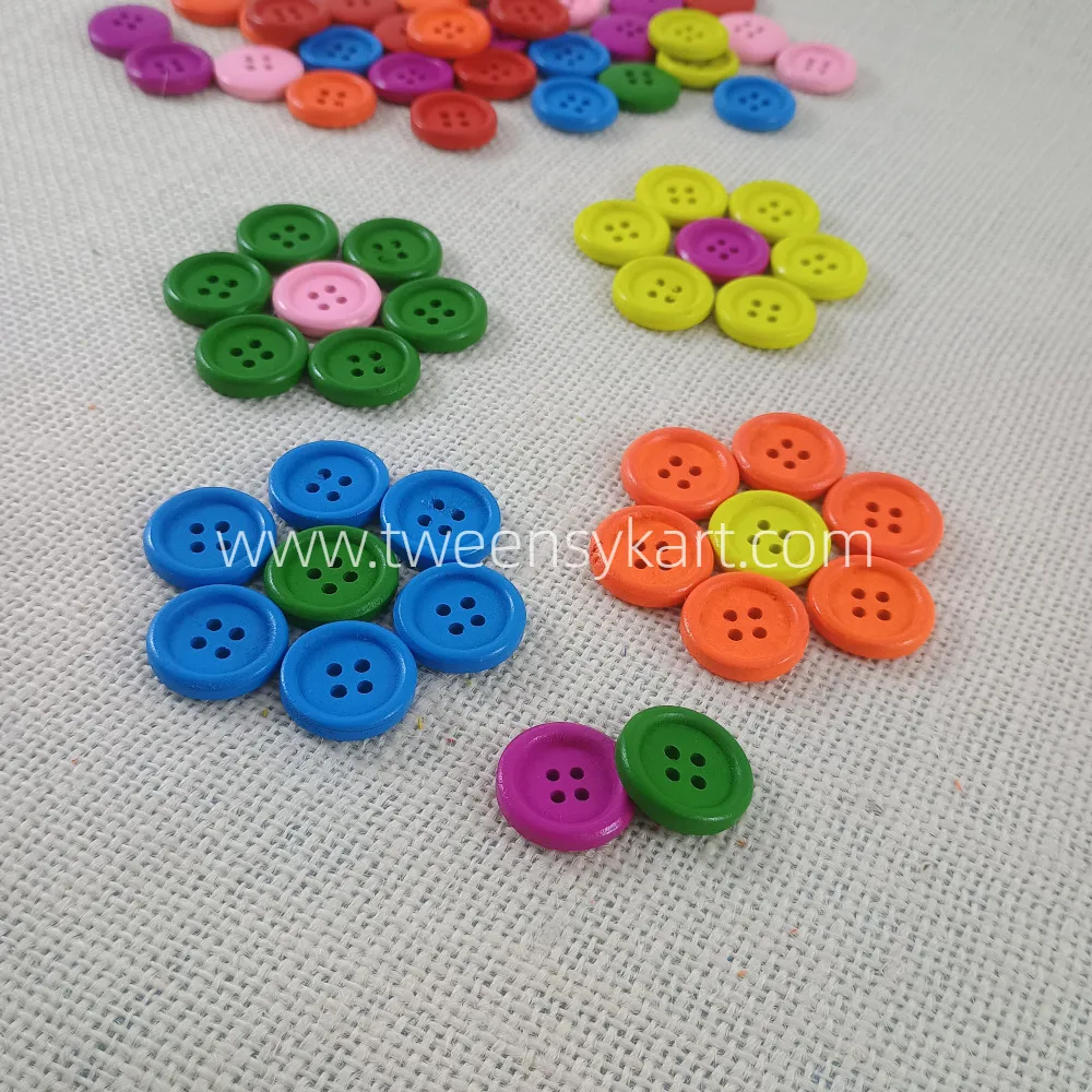 Colourful Buttons