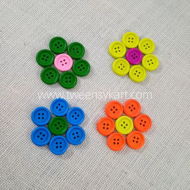 Colourful Buttons