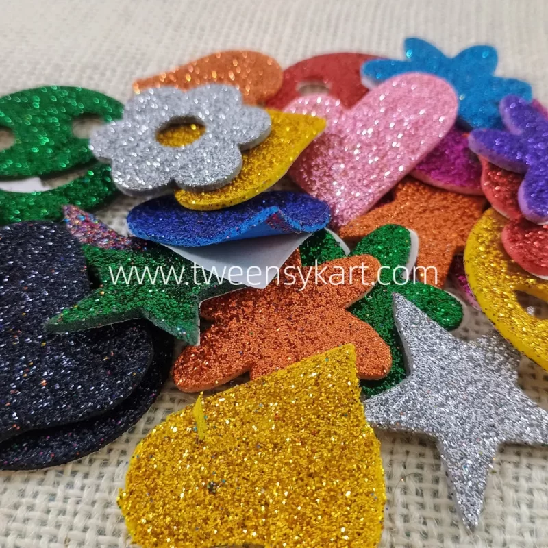 Glitter Stickers Cutout