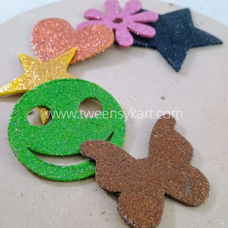 Glitter Stickers Cutout