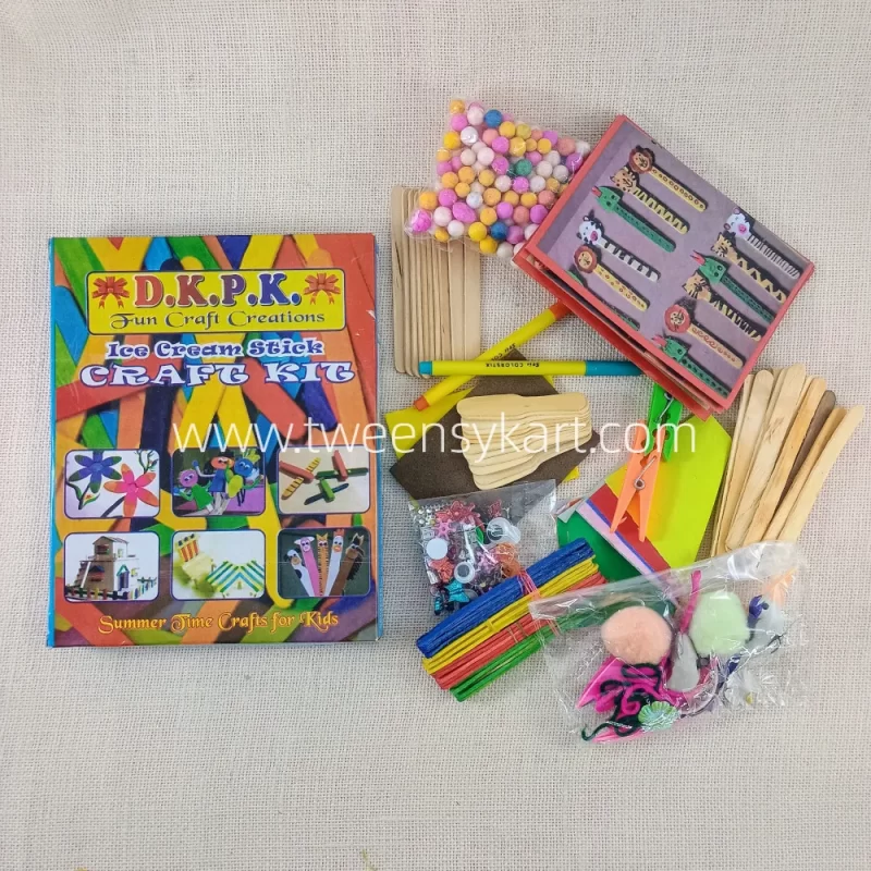 DIY Ice Cream Sticks Craft Kit