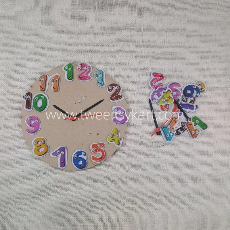 DIY Clock Numbers For Clock Making