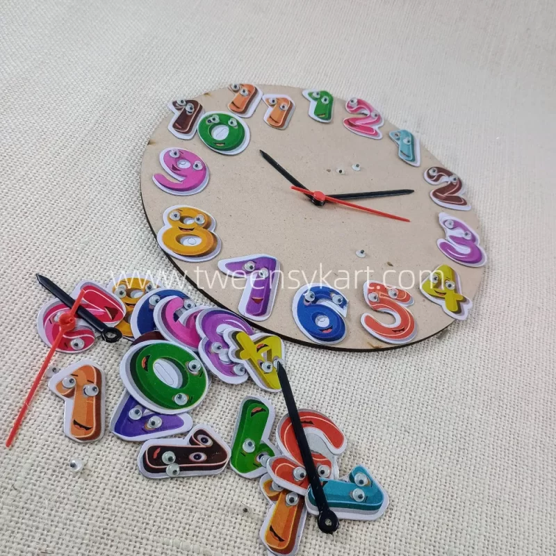 DIY Clock Numbers For Clock Making