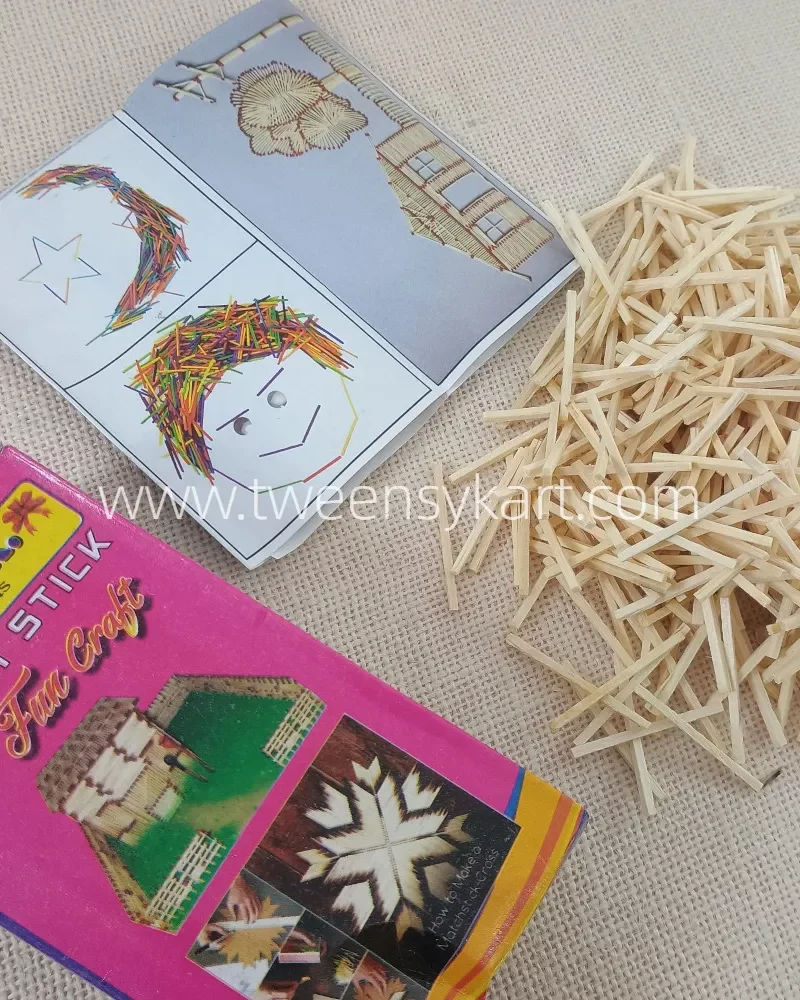 DIY Match Sticks Kit For Fun Craft