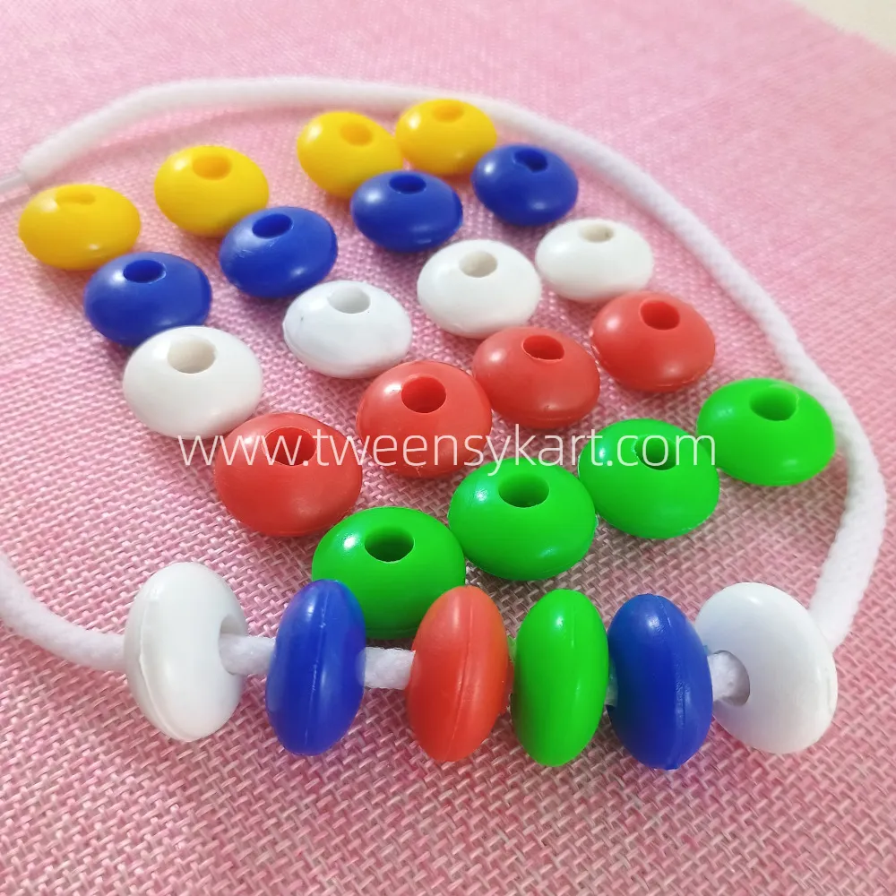 Round Plastic Beads