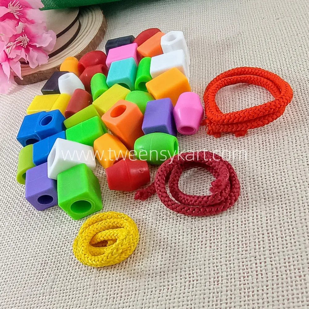 Plastic Big Size Lacing Beads