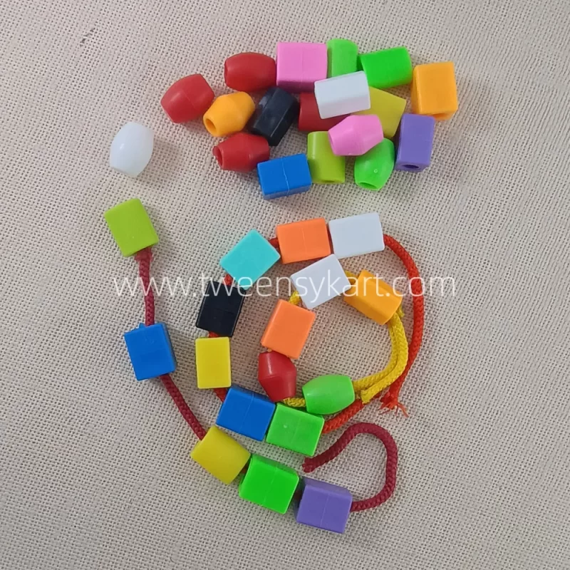 Plastic Big Size Lacing Beads